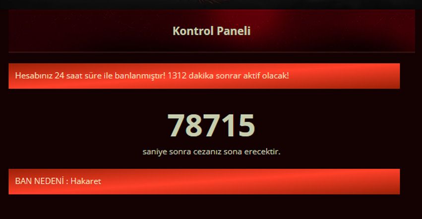 Ban Sistemi